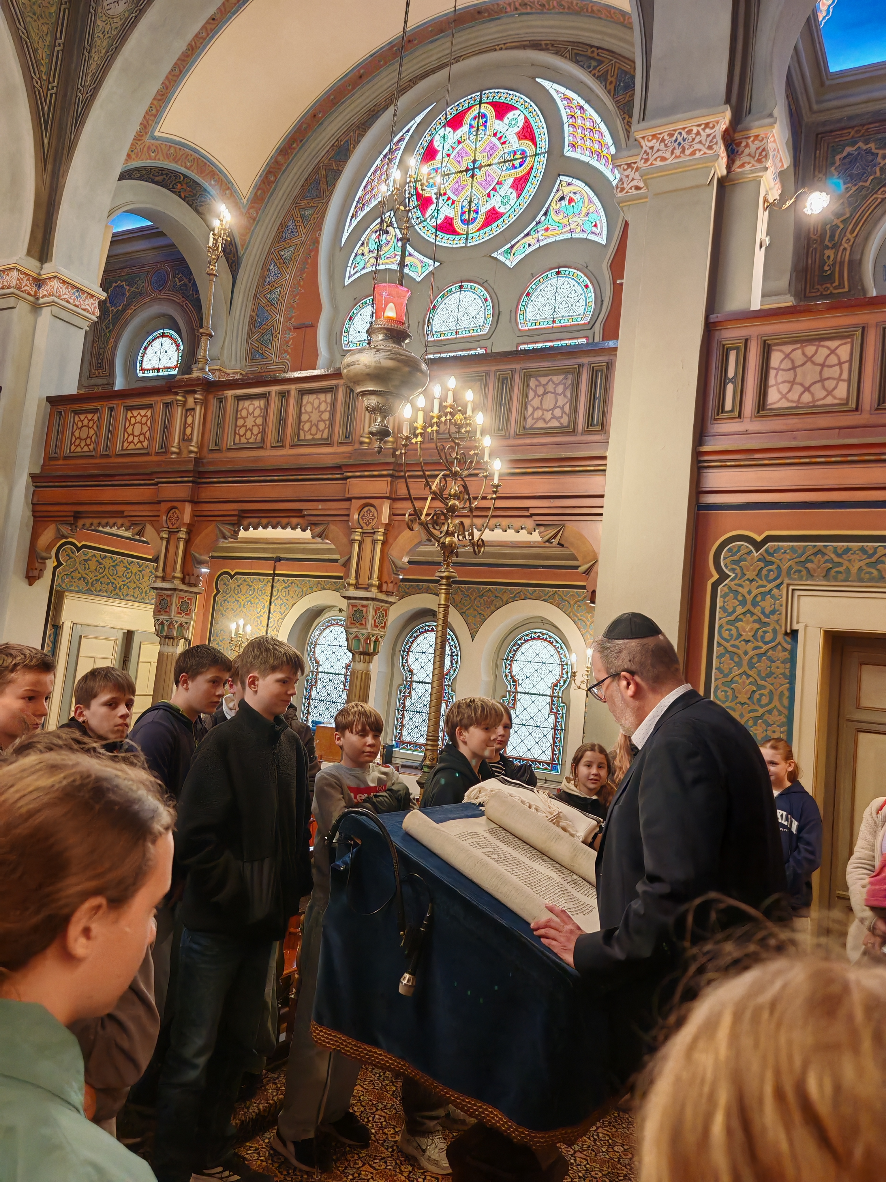 Synagogenbesuch mit Klasse 6